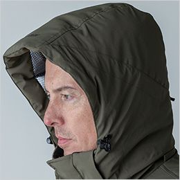 TS DESIGN 1927 [秋冬用]リフレクティブファイバーダウンコート[男女兼用] フードは取り外し可能