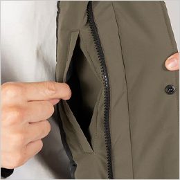 TS DESIGN 1927 [秋冬用]リフレクティブファイバーダウンコート[男女兼用] 内ポケット