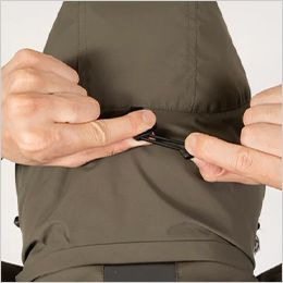 TS DESIGN 1927 [秋冬用]リフレクティブファイバーダウンコート[男女兼用] サイズ調節可能なアジャスター付き