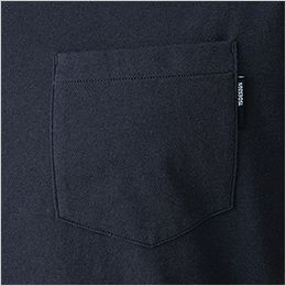 TSデザイン2165[通年]ソフトタッチワークTシャツ 左胸ポケット