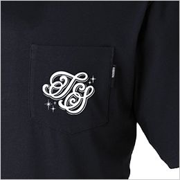 TS DESIGN 2165L [通年]PLEASURE OF WORKショートスリーブTシャツ[男女兼用] 左胸ポケット