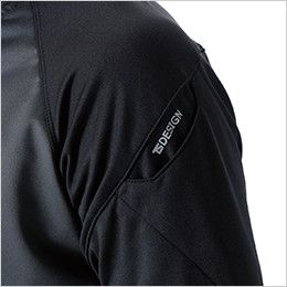 TSデザイン 4235 [秋冬用]ラミネートロングスリーブジップシャツ(男女兼用) マルチスリーブポケット