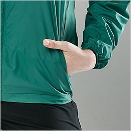 TS DESIGN 4336 [通年]ライトジャケット スマートな見た目でバタつきなく着用できるバインダー仕様の袖口と裾口