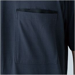 TS DESIGN 5035 [春夏用]DRYドッツショートスリーブTシャツ[男女兼用] 左胸ポケット