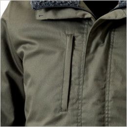 TSデザイン 5126 綿100％ライトウォームジャケット(男性用) ファスナーポケット付