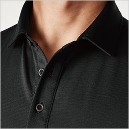 TSデザイン 51305 T/Cワークニットロングポロシャツ 台襟仕様
