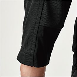 TSデザイン 51305 T/Cワークニットロングポロシャツ リブ仕様