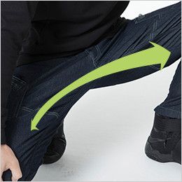 TS DESIGN 5234 メンズニッカーズ中綿キルティングカーゴパンツ(男女兼用) 優れたストレッチ性