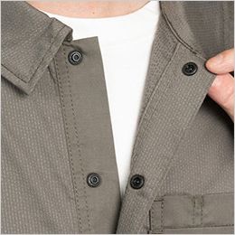 TS DESIGN 55305 [春夏用]ニッカーズプルオーバーシャツ[男女兼用] ボタン