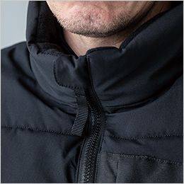 TS DESIGN 55328 [秋冬用]ニッカーズファイバーダウンベスト[男女兼用] チンガード付き