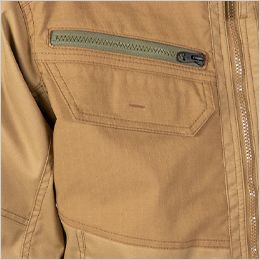 TS DESIGN 55356 [秋冬用]ニッカーズハイブリッドジャケット[男女兼用] フラップポケット(マジックテープ仕様)・ファスナーポケット