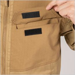 TS DESIGN 55356 [秋冬用]ニッカーズハイブリッドジャケット[男女兼用] ペン差し付きフラップポケット(マジックテープ仕様)