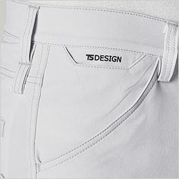 TS DESIGN 56021[春夏]TSエコダブルライトクロス レディースパンツ[女性用] コインポケット、両脇ダブルループ付き