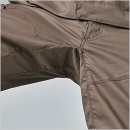 TS DESIGN 5804 [春夏用]TCNライトクロスカーゴパンツ[男女兼用] 股下クロッチを採用して開脚のしやすい仕様