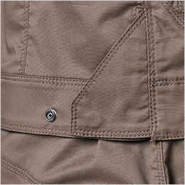 TS DESIGN 5806 [春夏用]TCNライトクロスジャケット[男女兼用] 裾調整の尾錠付