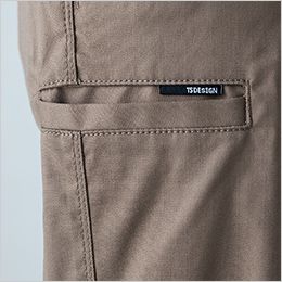 TS DESIGN 5812 [秋冬用]TCNクロスパンツ[男女兼用] 玉縁ポケット