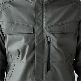 TS DESIGN 5816 [秋冬用]TCNクロスジャケット[男女兼用] フラップポケット