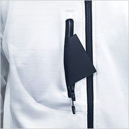 TSデザイン 6226 [秋冬用]ES制電ロングスリーブジャケット(男女兼用) ポケット