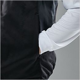 TS DESIGN 6638 [秋冬用]ES防風ストレッチライトウォームベスト[男女兼用] サイドポケット