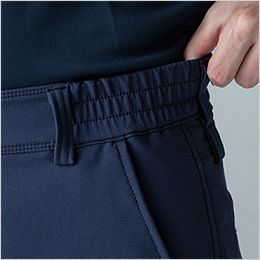 TS DESIGN 7712 [秋冬用]エコグログランパンツ[男女兼用] 両脇ウエストゴム仕様