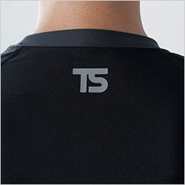 TSデザイン 841552  [春夏用]接触冷感ショートスリーブシャツ(男性用) 反射プリント