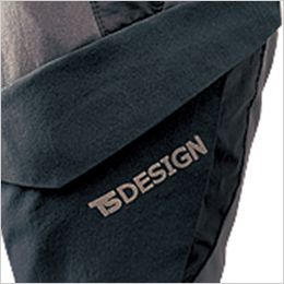 TS DESIGN 84714 [通年]NEO 撥水メンズカーゴパンツ[裾上げ不可] 左カーゴポケット
反射プリント