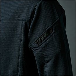 TS DESIGN 85251 [秋冬用]ウォームエアハーフジップシャツ[男女兼用] マルチスリーブポケット