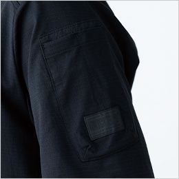 TS DESIGN 85655 [春夏用]TS DEOドッツショートスリーブハーフジップ[男女兼用] ペン差し
