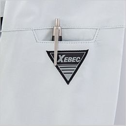 ジーベック 1533 [春夏用]長袖シャツ[男女兼用] 左袖ペン差し。