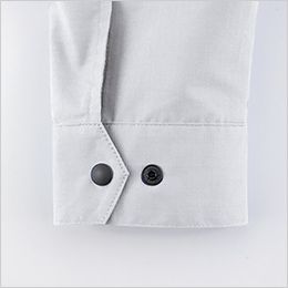 ジーベック 1533 [春夏用]長袖シャツ[男女兼用] 袖口は2段階に調整できるアジャスター付き。