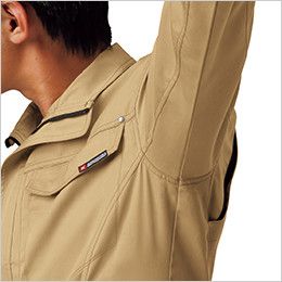 ジーベック 1632 [春夏用]T/Cサマーツイル半袖シャツ(男女兼用) 立体カッティング