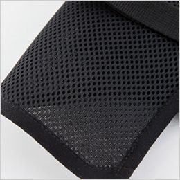 ペルチェベストセット (バッテリー付き) 通気性の良いメッシュ素材。