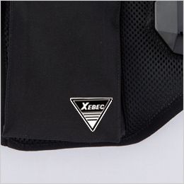 ジーベック 33009 [春夏用]ペルチェベスト[男性用] オリジナル転写プリント入り。