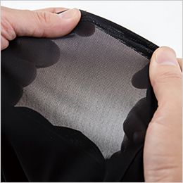 メッシュベスト 通気性の良いメッシュ素材。