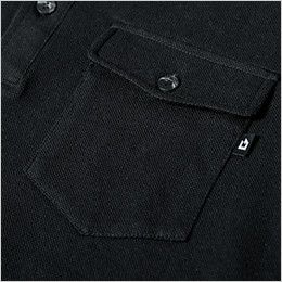 ジーベック 6050 [春夏用]現場服 半袖ポロシャツ フラップ付きポケット