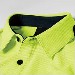 ジーベック 6190 [春夏用]半袖ポロシャツ(男女兼用) 台襟仕様で清潔できちんとした印象に