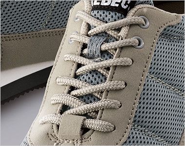 ジーベック 85100 安全靴 穴あきスチール先芯 ひも部分