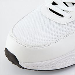 ジーベック 85414 [通年]セーフティーシューズ[男女兼用] 通気性抜群のメッシュ素材を広く使用し、ムレを軽減。