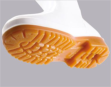 ジーベック 85762 耐油長靴 先芯なし 靴底には油に強い耐油配合のPVCを使用。

