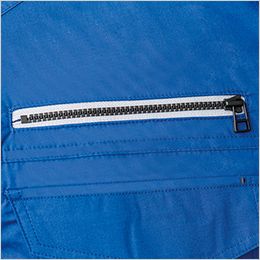 ジーベック XE98032 [春夏用]空調服半袖ブルゾン[男性用] 右胸ファスナー付きポケット。
