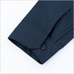 ジーベック XE98037 [春夏用]空調服®長袖ブルゾン[男性用] 袖口アジャストボタン。