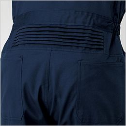 10 ヤマタカ つなぎ 通年 アコーディオンバック仕様
腰を曲げたときのつっぱりを軽減