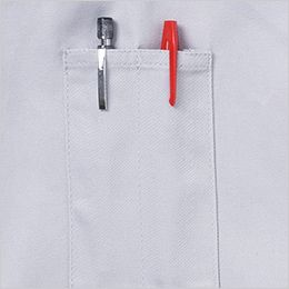 111 ヤマタカ シャツ衿タイプ つなぎ 通年 ペン差しポケット付き(2ヶ所)