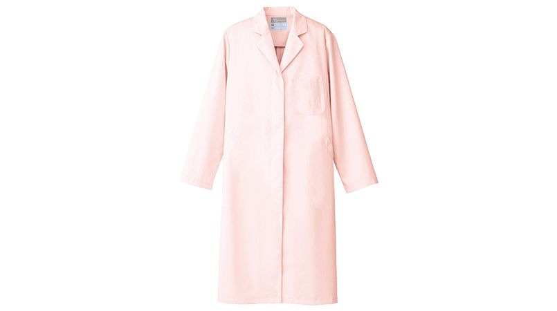 861314 アイトス/ルミエール ドクターコート(女性用)診察衣シングル 比翼ボタン 商品詳細・こだわりPOINT