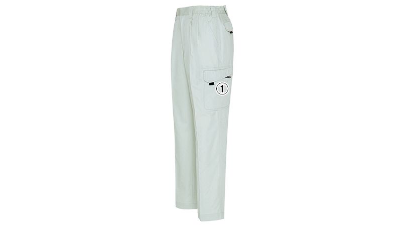 アイトス AZ5534 愛着楽綿 シャーリングカーゴパンツ2タック 春夏(綿100%)(男女兼用) 商品詳細・こだわりPOINT