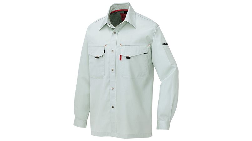アイトス AZ5535 綿100%ライトツイル長袖シャツ(薄地) 春夏 商品詳細・こだわりPOINT