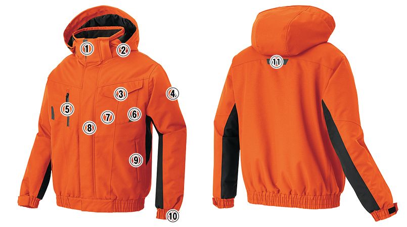 アイトス AZ6065 [秋冬用]防水防寒ブルゾン[男女兼用]｜ユニフォームの