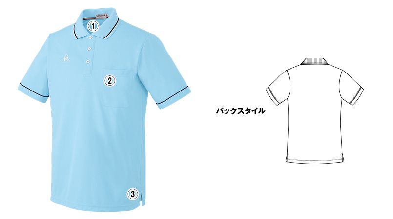 UZL3021 ルコック ライン ドライポロシャツ(男女兼用) 商品詳細・こだわりPOINT