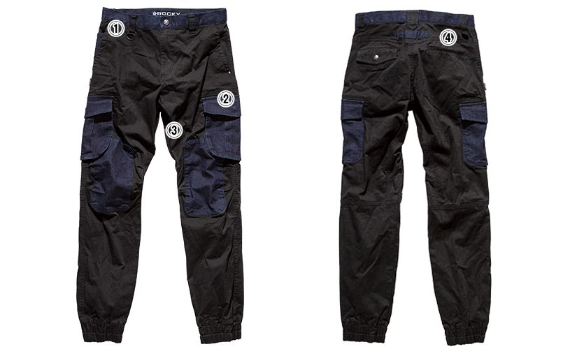 ROCKY RP6907 ジョガーカーゴパンツ コンビネーション(男女兼用) 商品詳細・こだわりPOINT
