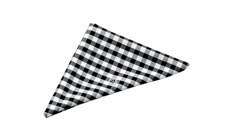 04007 BONUNI(ボストン商会) 三角チーフ(男女兼用) 先染チェック 商品詳細・こだわりPOINT
